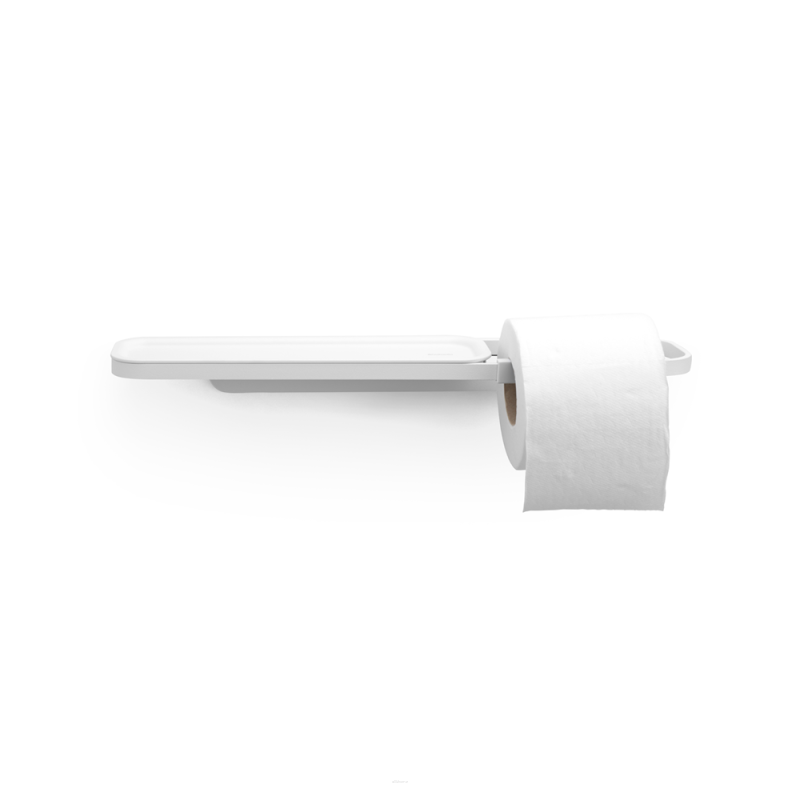Brabantia | MindSet paper holder with shelf, white