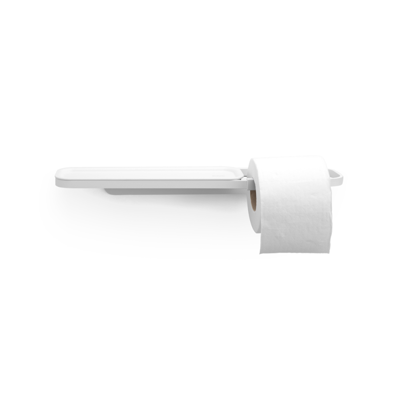 Brabantia | MindSet paper holder with shelf, white