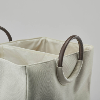  Aquanova Jada ivory laundry basket - 2