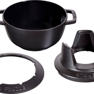  Staub fondue set - 20 cm, black - 8