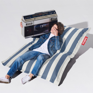  Fatboy The Original Outdoor Stripe Ocean Blue pouffe 180x140 cm - 5