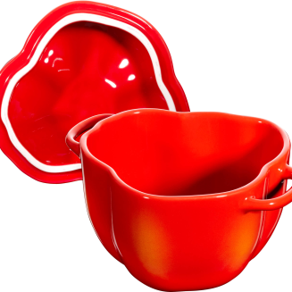 Mini Cocotte round Staub pepper - Red, 470 ml - 4
