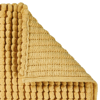  Aquanova Axel ocher bathroom rug 70x120 cm - 4