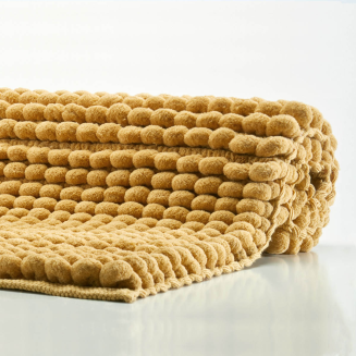 Aquanova Axel ocher bathroom rug 70x120 cm - 2