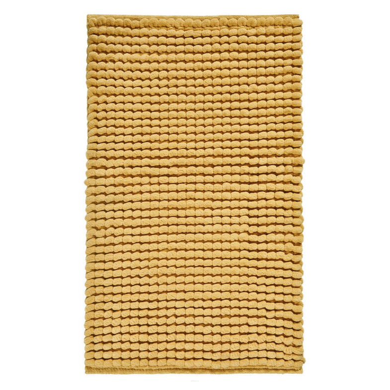  Aquanova Axel ocher bathroom rug 70x120 cm