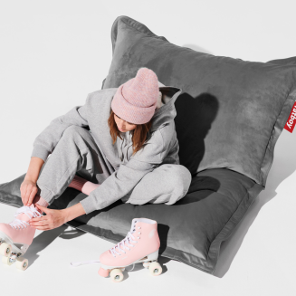  Fatboy Original Slim Velvet Taupe pouffe 155x120 cm - 2