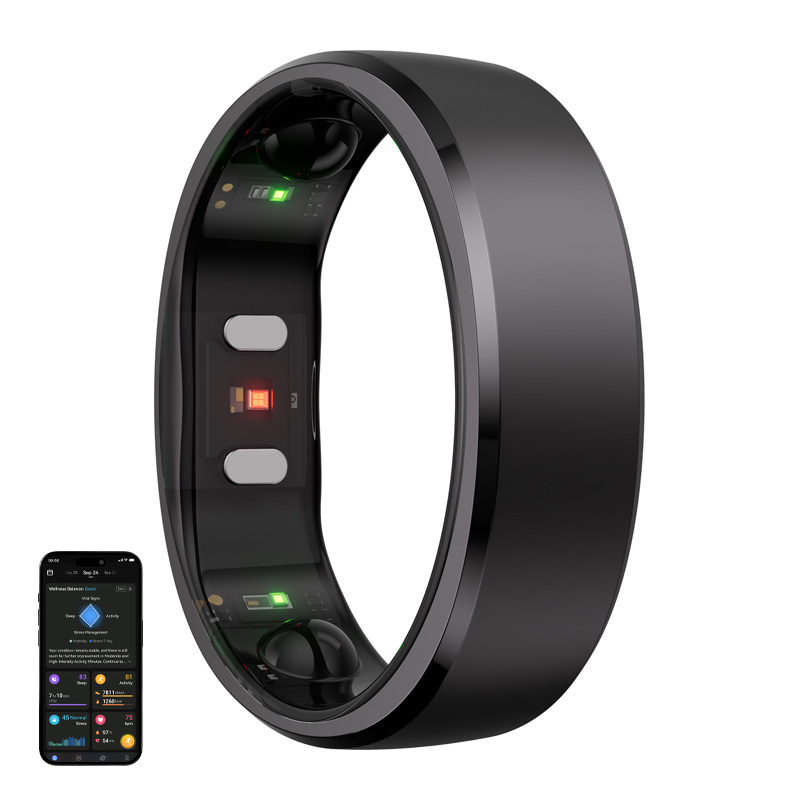 Smartring RINGCONN Gen 2 rozmiar 6 (czarny)