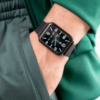 Smartwatch Gravity Czerwono Czarny 2 Paski GT17-10 - 6