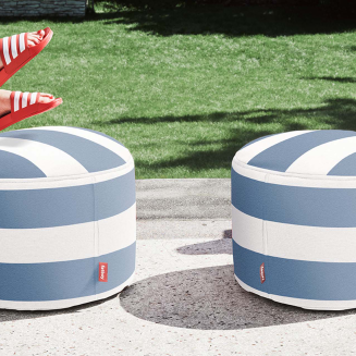  Fatboy Point Outdoor Stripe Ocean Blue pouffe 35x50 cm - 8