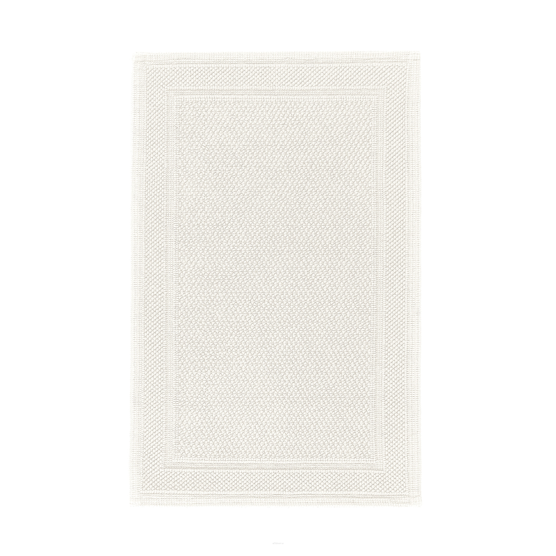  Graccioza Bee Waffle Snow bathroom rug 50x80 cm