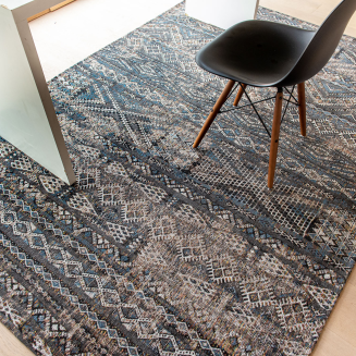 Louis de Poortere Antiquarian Kilim carpet black discount - 5