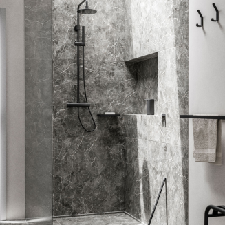  Zone Denmark A-hook Soft Grey Double Hanger - 2