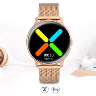 Damski SMARTWATCH G.Rossi SW015-4 Różowe złoto - 11