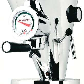  Casa Bugatti Diva coffee machine black | BUY CHEAPER WITH A DISCOUNT CODE - 2