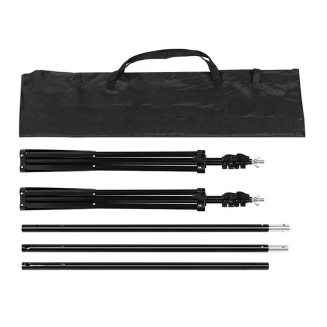 Zestaw/Statyw do mocowania tła fotograficznego Puluz  200x200cm DCA0975 - 2