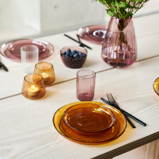 Talerz Bitz Kusintha Pink 18 cm - 3