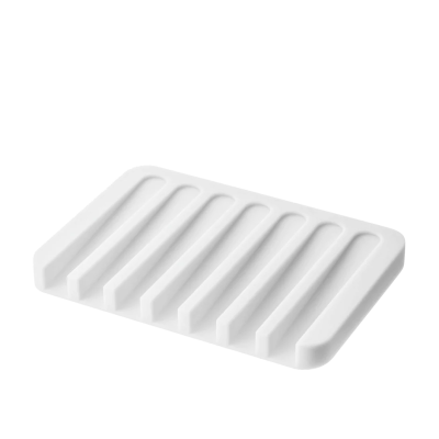  Yamazaki Flow soap dish white
