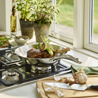 Patelnia stalowa Scanpan STS 24 cm - 5