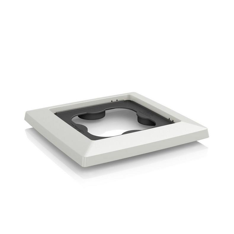  Lechuza Cubico 30 white planter base