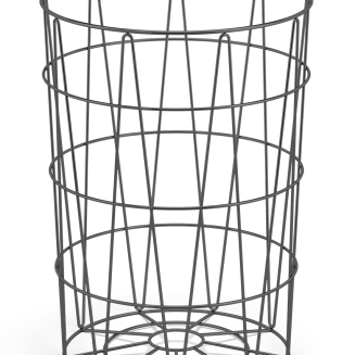 Zack Satone laundry basket 50x35 cm black - 2