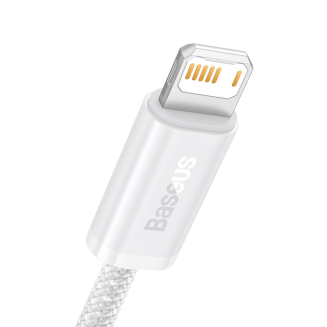 Kabel USB do Lightning Baseus Dynamic, 2.4A, 2m (biały) - 2