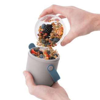 BergHOFF | Podwójny pojemnik obiadowy szary - 3