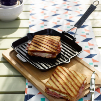  Staub square cast iron grill pan - 24 cm, Black - 4