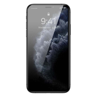 Szkło hartowane z filtrem prywatyzującym 0.3mm Baseus do iPhone XS Max / 11 Pro Max (2szt.) - 4