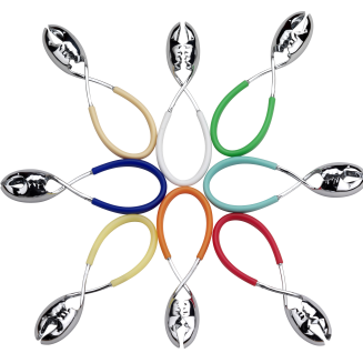  Casa Bugatti Molla Kiss salad tongs, black - 4