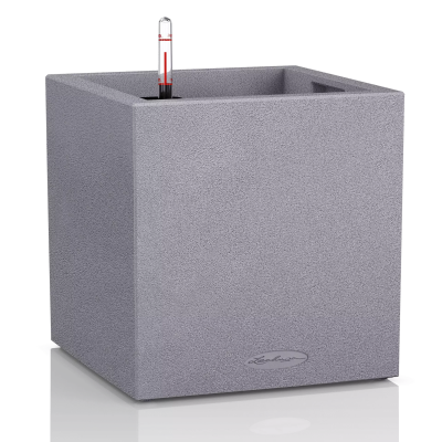  Lechuza Canto Stone planter 40 stone gray cubes