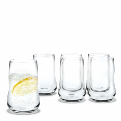 Set of 6 Holmegaard Future glasses 250 ml