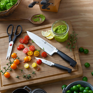  Set of 2 knives + scissors Zwilling Four Star - 7