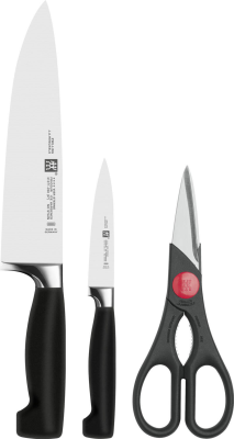  Set of 2 knives + scissors Zwilling Four Star
