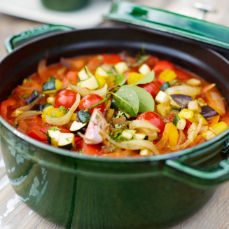  Staub round cast iron pot - 3.8 ltr, green - 2