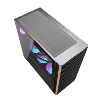 Obudowa komputerowa Darkflash DS900WS (czarna) + 4 wentylatory - 4