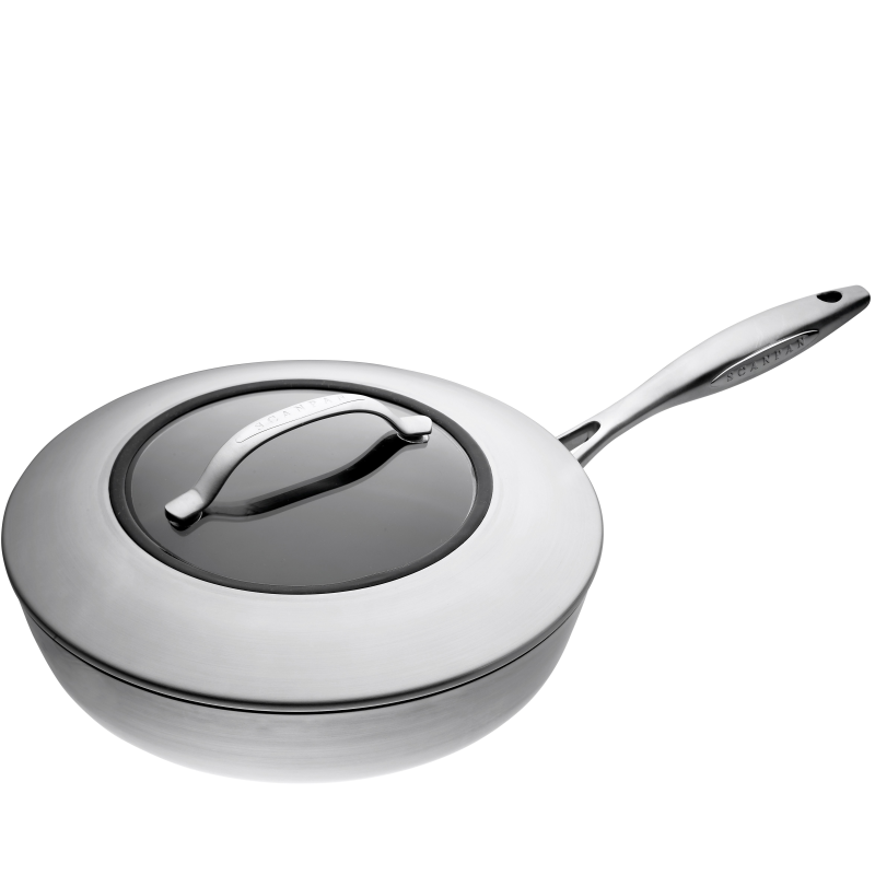 Scanpan CTX deep frying pan with cover, 28 cm