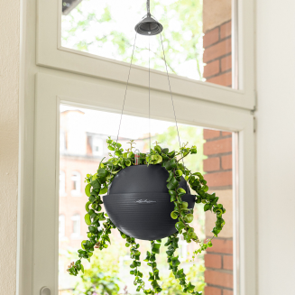 Lechuza Bola Color 32 suspended planter, sand brown - 7