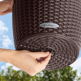  Lechuza Nido Cottage 28 flowerpot, sand brown - 7