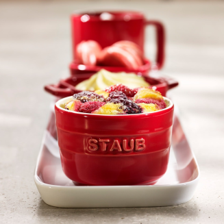  Staub Mini Ramekin Round, 2 pcs. - 200 ml, Red - 4