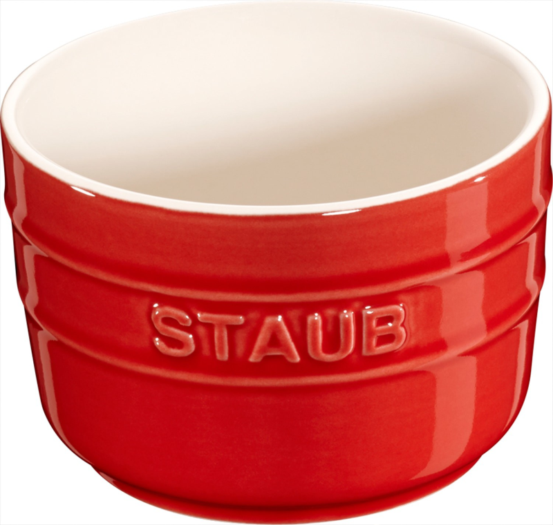  Staub Mini Ramekin Round, 2 pcs. - 200 ml, Red