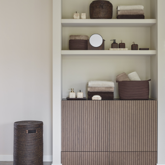 Taca ratanowa Aquanova Cino Pecan ø 30x6 cm - 2