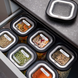  Set of 4 Gefu Pantry glass kitchen containers - 15