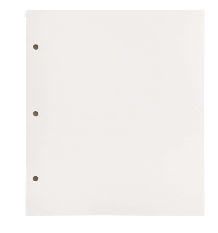 Fotoalbum - Biały papier uzupełniający do albumów rozmiar S | PRINTWORKS