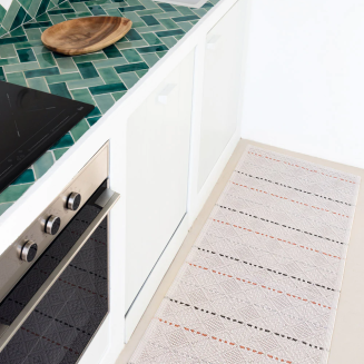  Bricini Tribo Fog kitchen rug 55x150 cm - 3