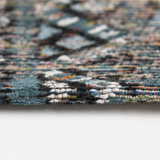  Louis de Poortere Antiquarian Kilim zemmuri blue carpet - 3