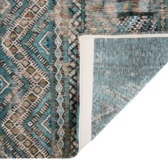  Louis de Poortere Antiquarian Kilim zemmuri blue carpet - 2