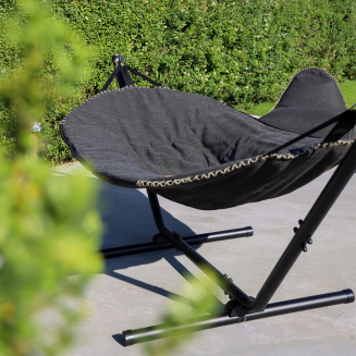  Hammock with stand SACKit Cobana Hammock set Alu Black - 5