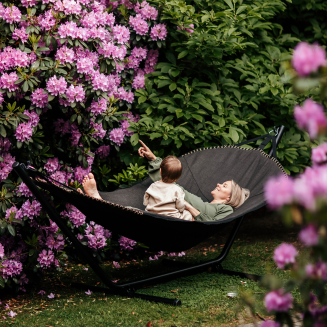  Hammock with stand SACKit Cobana Hammock set Alu Black - 6