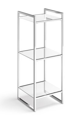 Zack Ponio gloss bathroom shelf