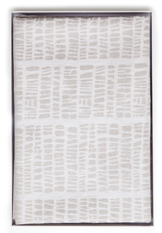  Lapuan Kankurit Kaarna tablecloth white-linen 150x260 cm